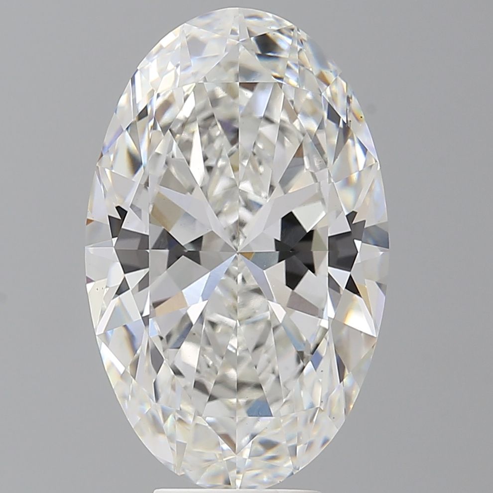 7.60 ct. oval Lab Grown Diamond front image