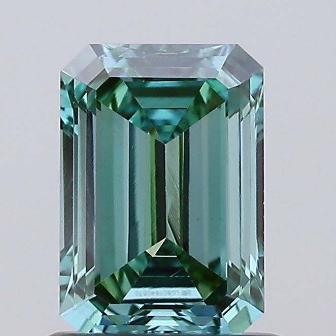 0.78 ct. emerald Lab Grown Diamond front image