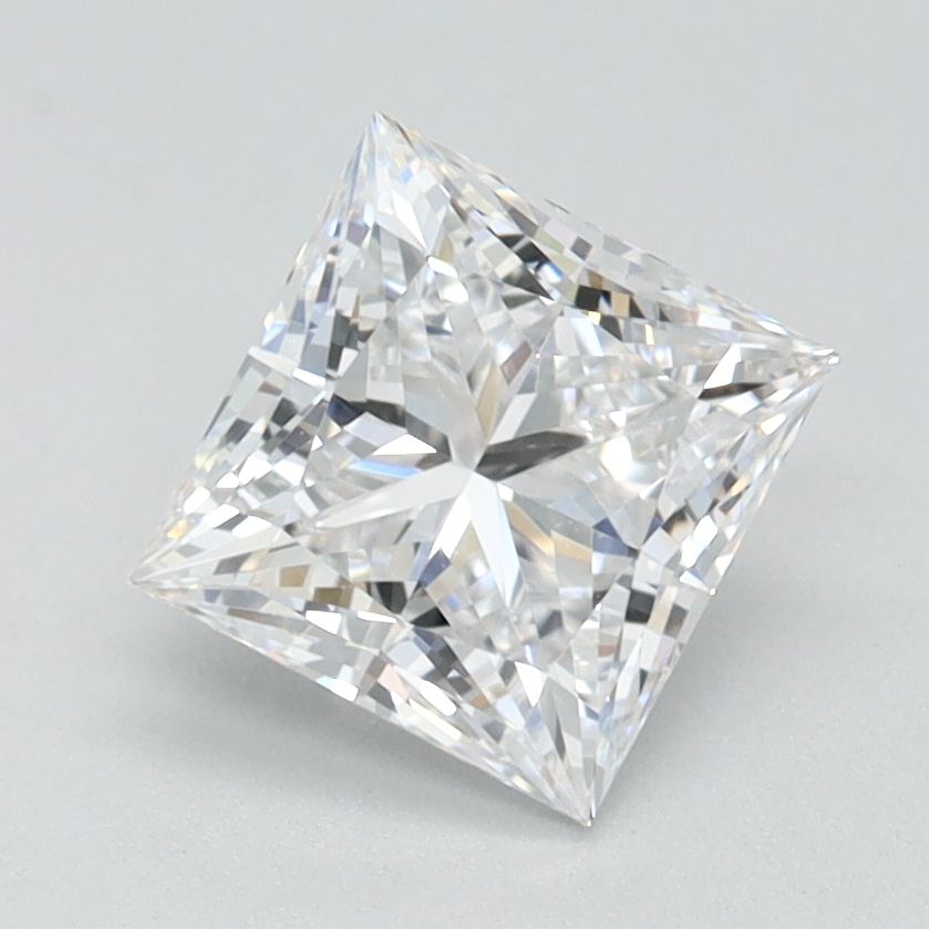 1.12 ct. princess Lab Grown Diamond front image