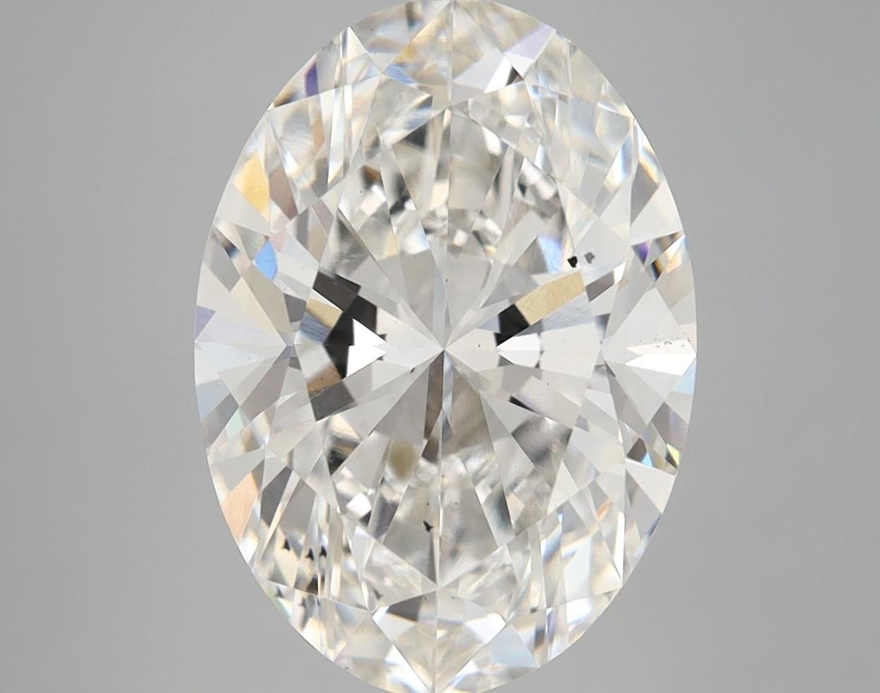 5.29 ct. oval Lab Grown Diamond front image