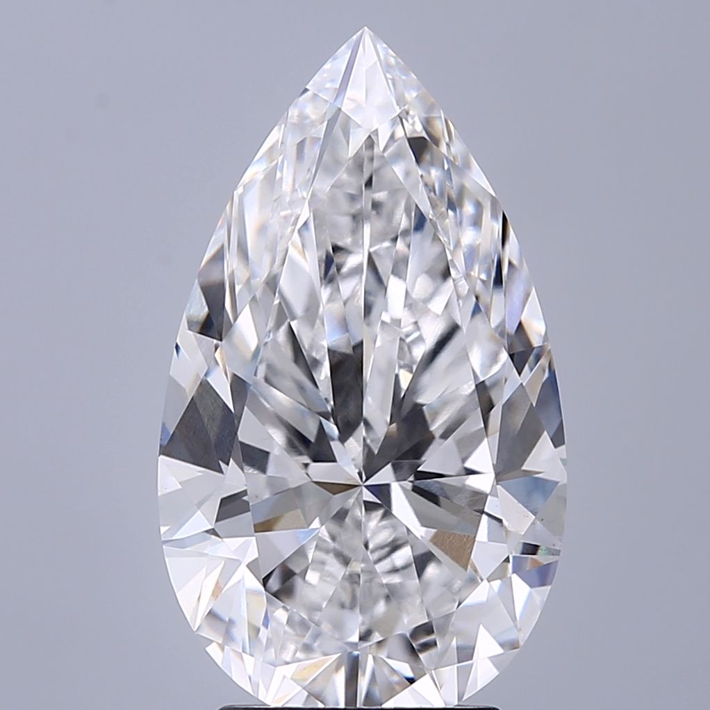 3.70 ct. pear Lab Grown Diamond front image