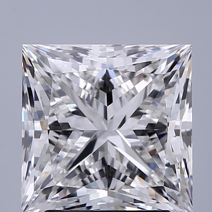 3.02 ct. princess Lab Grown Diamond front image