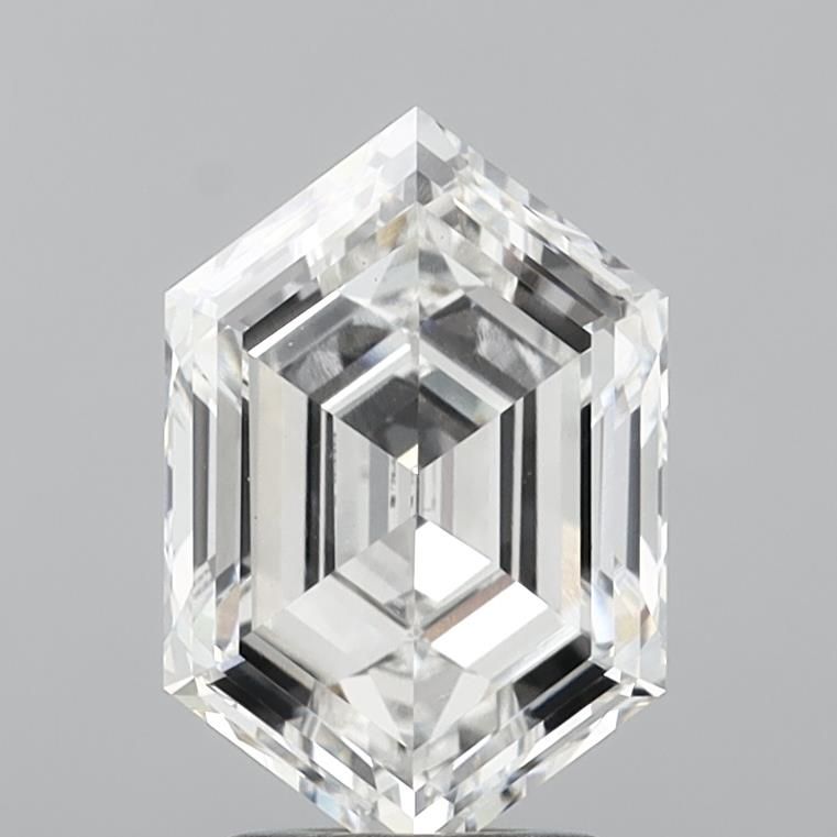 2.7 ct lab-grown Hexagonal Diamond