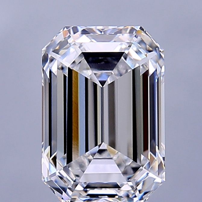 3.60 ct. emerald Lab Grown Diamond front image