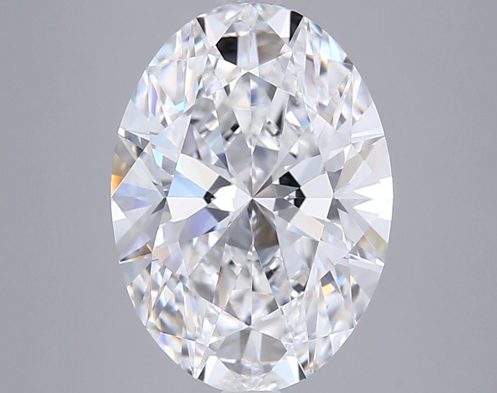 4.09 ct. oval Lab Grown Diamond front image