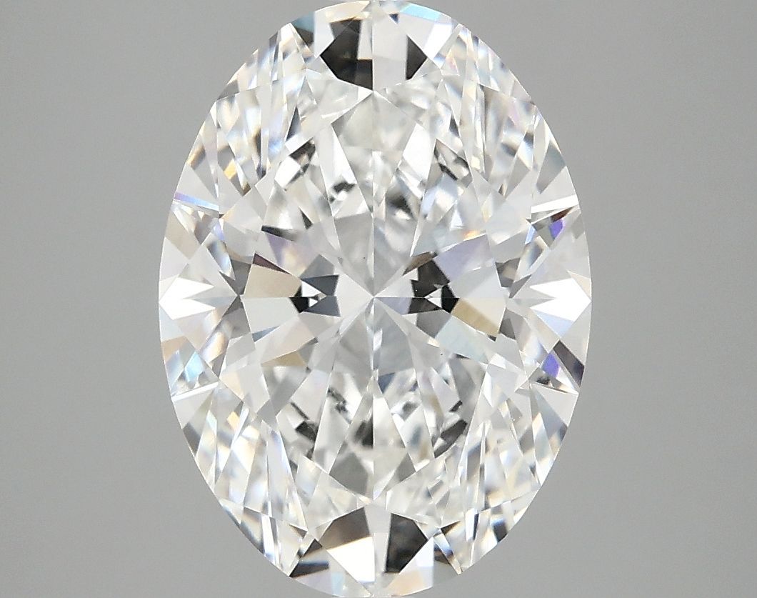 4.05 ct. oval Lab Grown Diamond front image