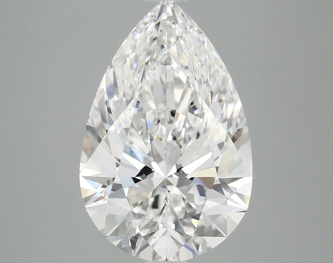 4.06 ct. pear Lab Grown Diamond front image