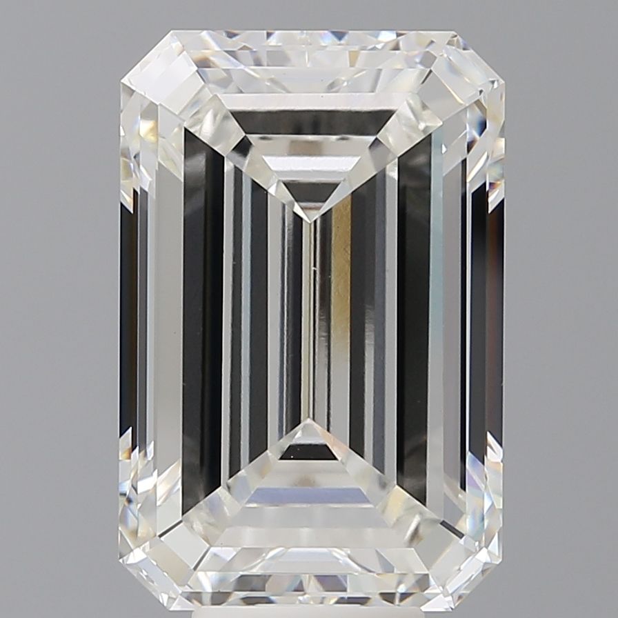 9.52 ct. emerald Lab Grown Diamond front image