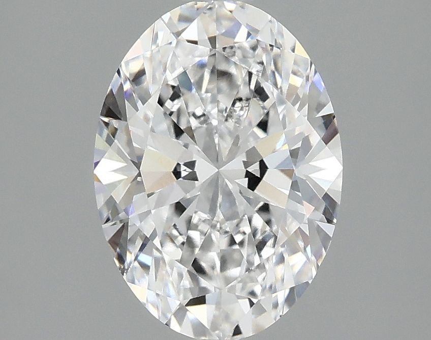 2.06 ct. oval Lab Grown Diamond front image