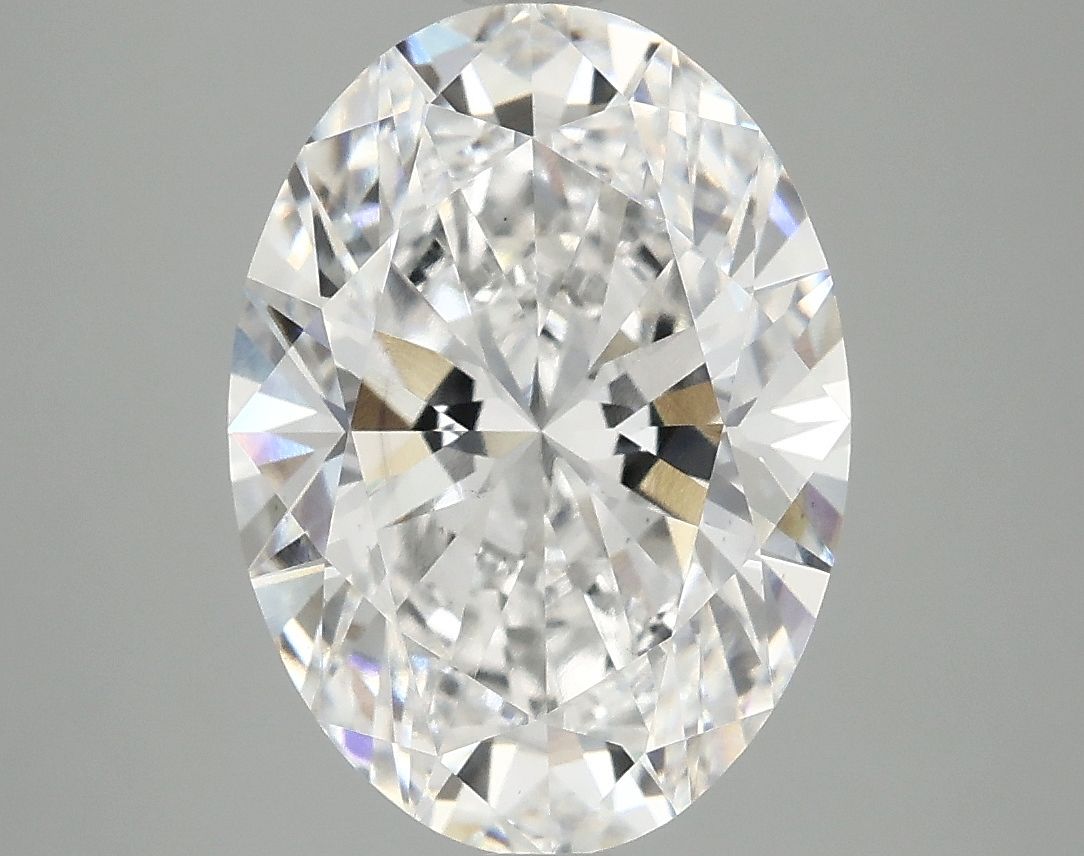 4.10 ct. oval Lab Grown Diamond front image