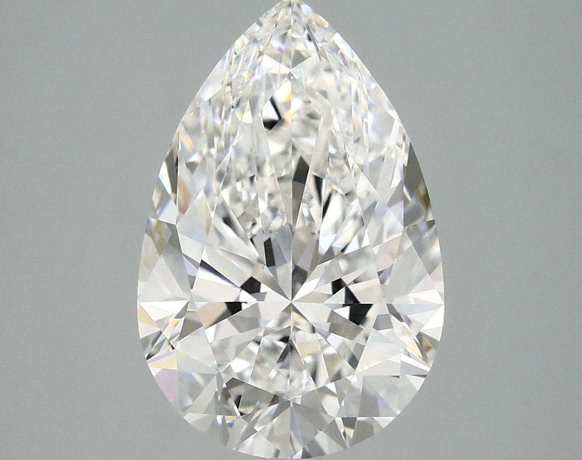 4.06 ct. pear Lab Grown Diamond front image