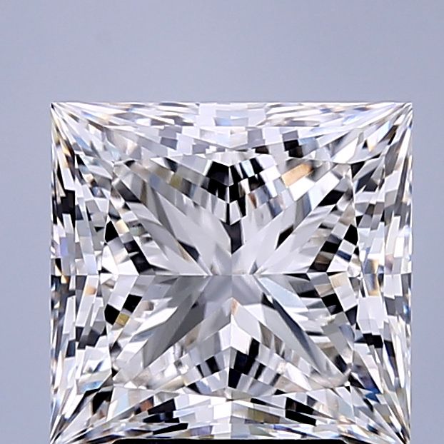 4.21 ct. princess Lab Grown Diamond front image