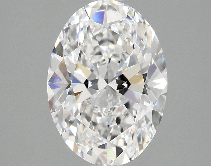 2.10 ct. oval Lab Grown Diamond front image