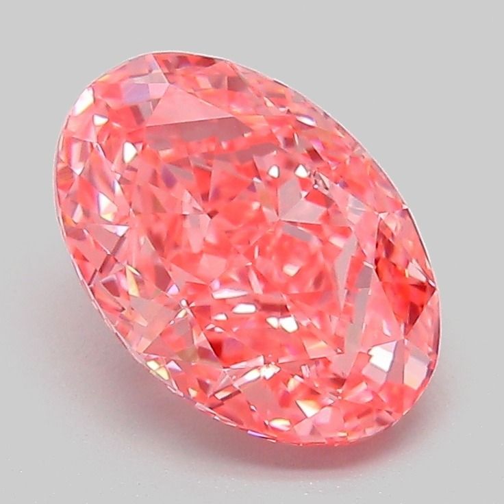 2.06 ct. oval Lab Grown Diamond front image