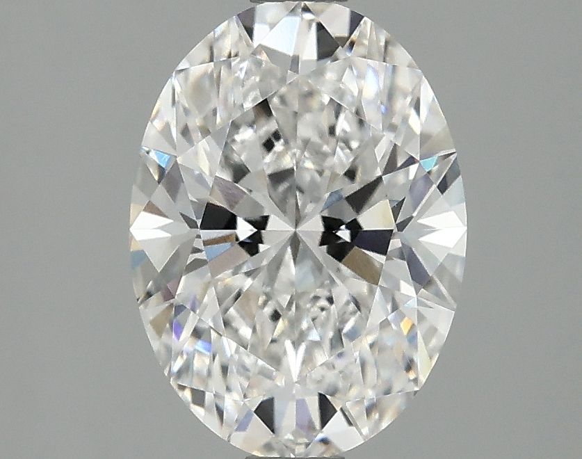 2.10 ct. oval Lab Grown Diamond front image