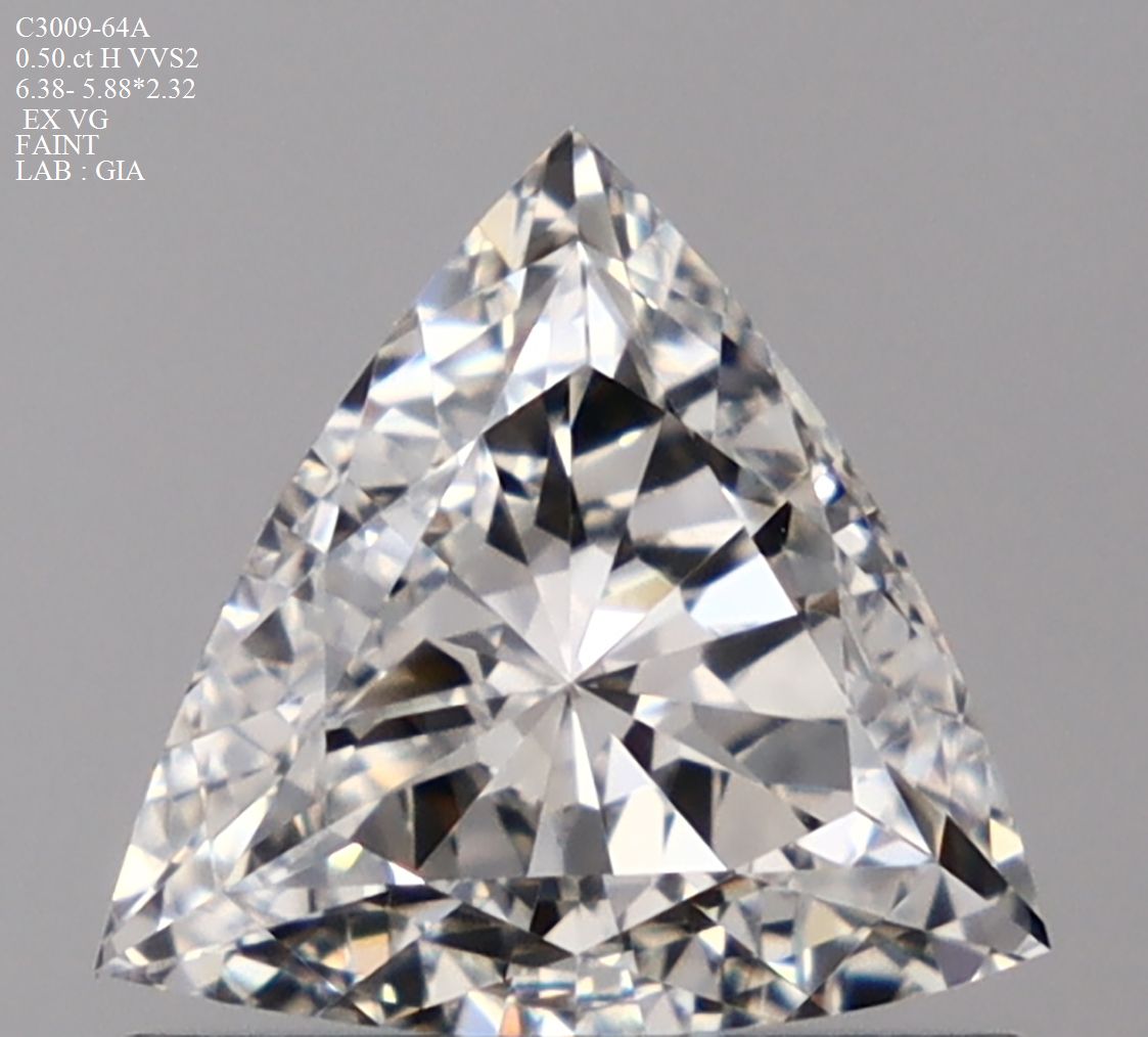 0.5 ct Triangular Diamond