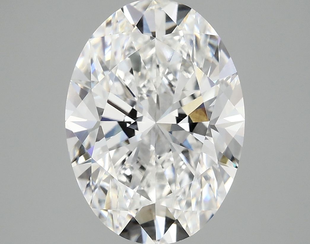 3.93 ct. oval Lab Grown Diamond front image