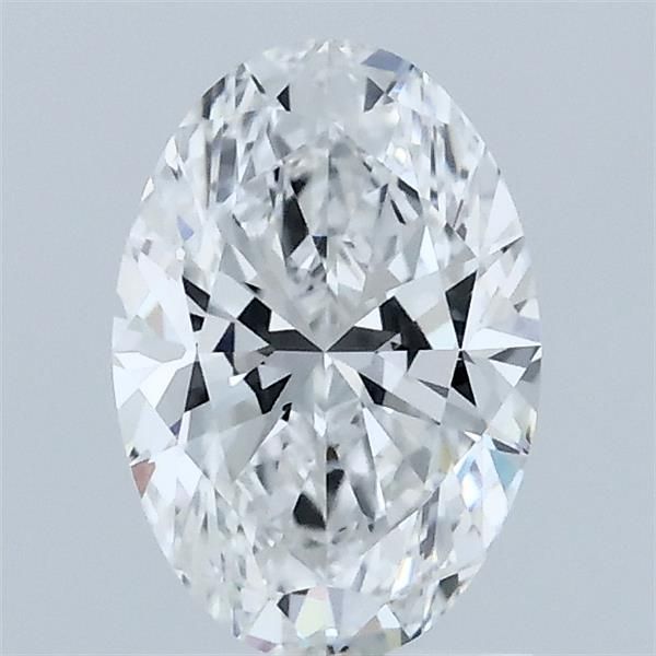 1 ct lab-grown Oval Diamond