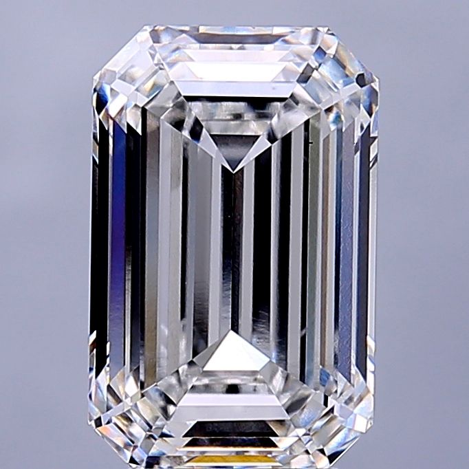 4.19 ct. emerald Lab Grown Diamond front image