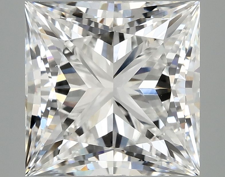 4.70 ct. princess Lab Grown Diamond front image
