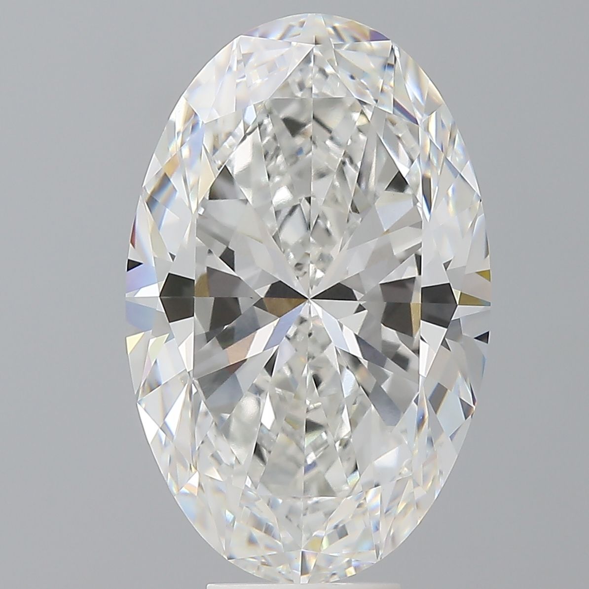 9.01 ct. oval Lab Grown Diamond front image