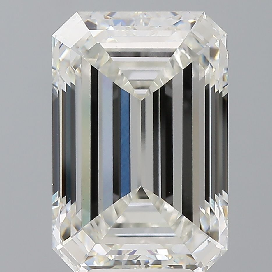 7.24 ct. emerald Lab Grown Diamond front image