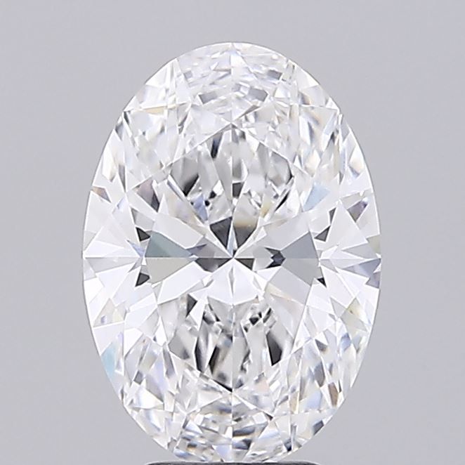 4.07 ct. oval Lab Grown Diamond front image