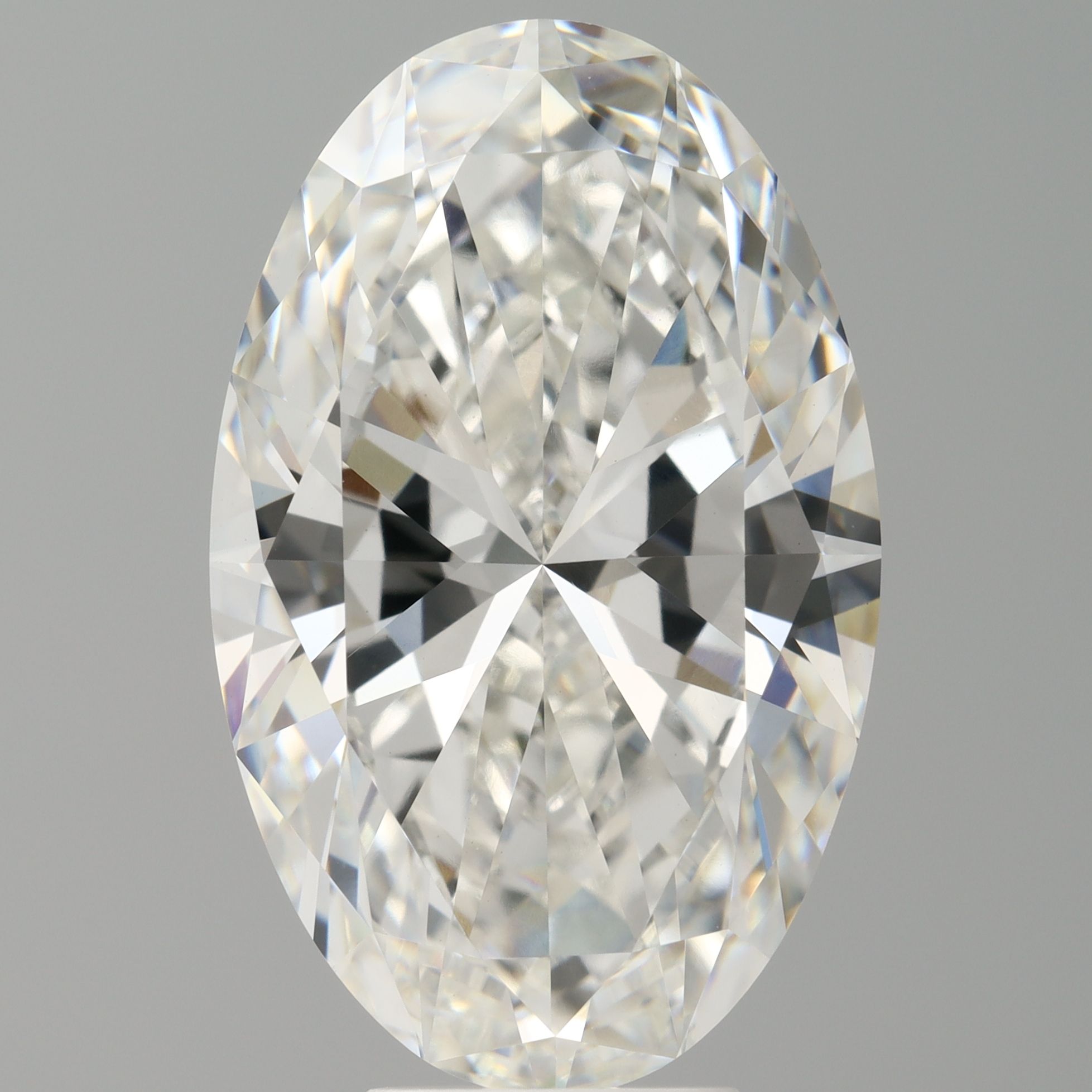 7.53 ct. oval Lab Grown Diamond front image