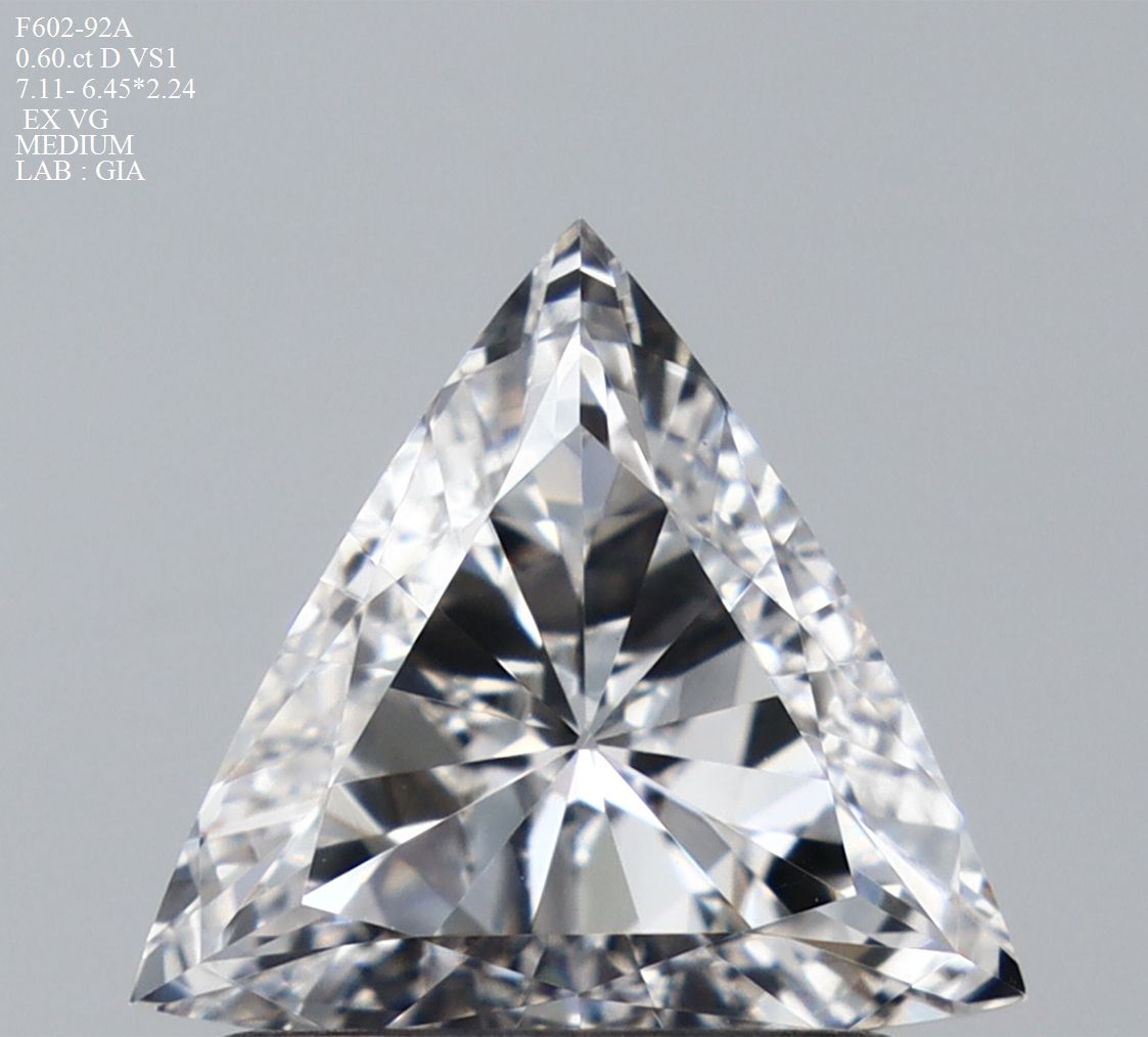 0.6 ct Triangular Diamond
