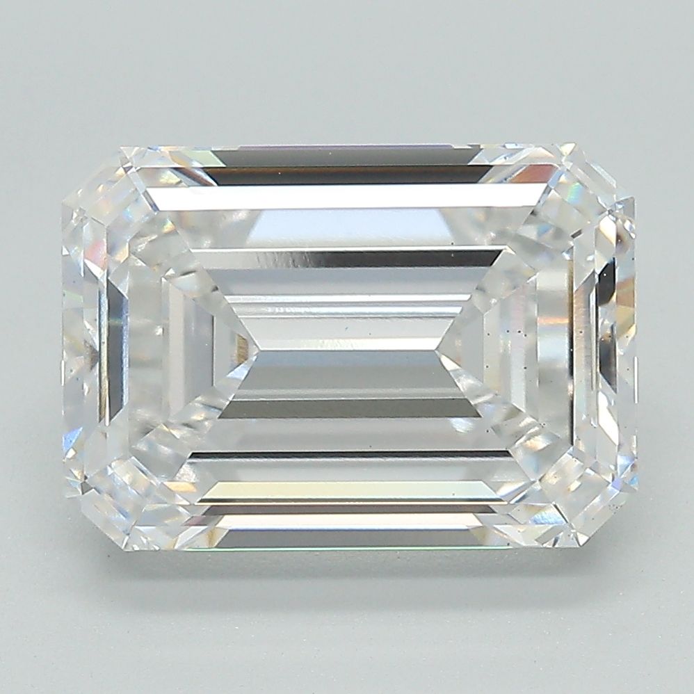 5.21 ct. emerald Lab Grown Diamond front image