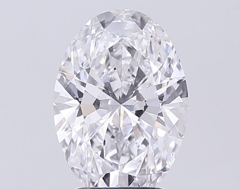 5.51 ct. oval Lab Grown Diamond front image