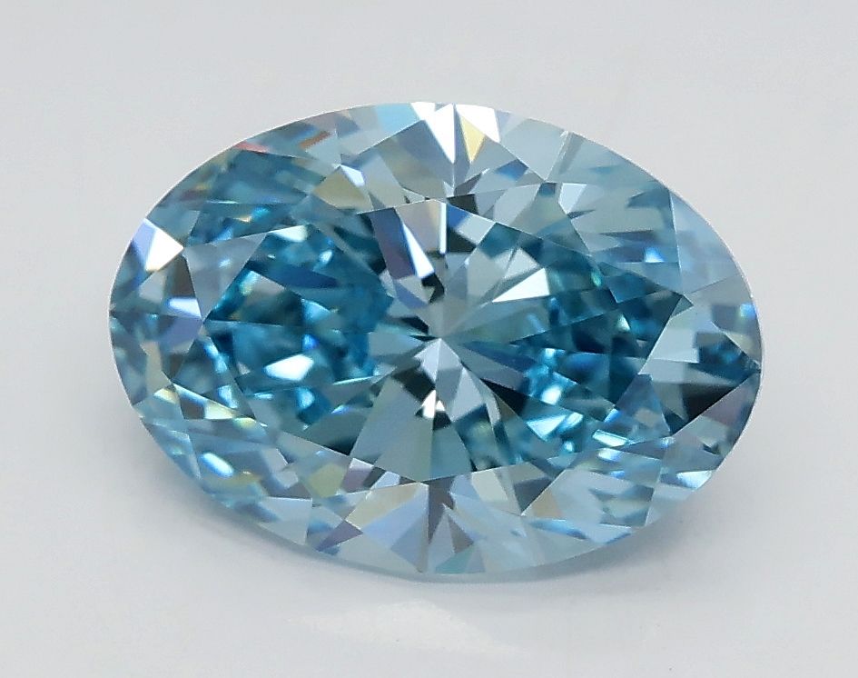 2.01 ct. oval Lab Grown Diamond front image