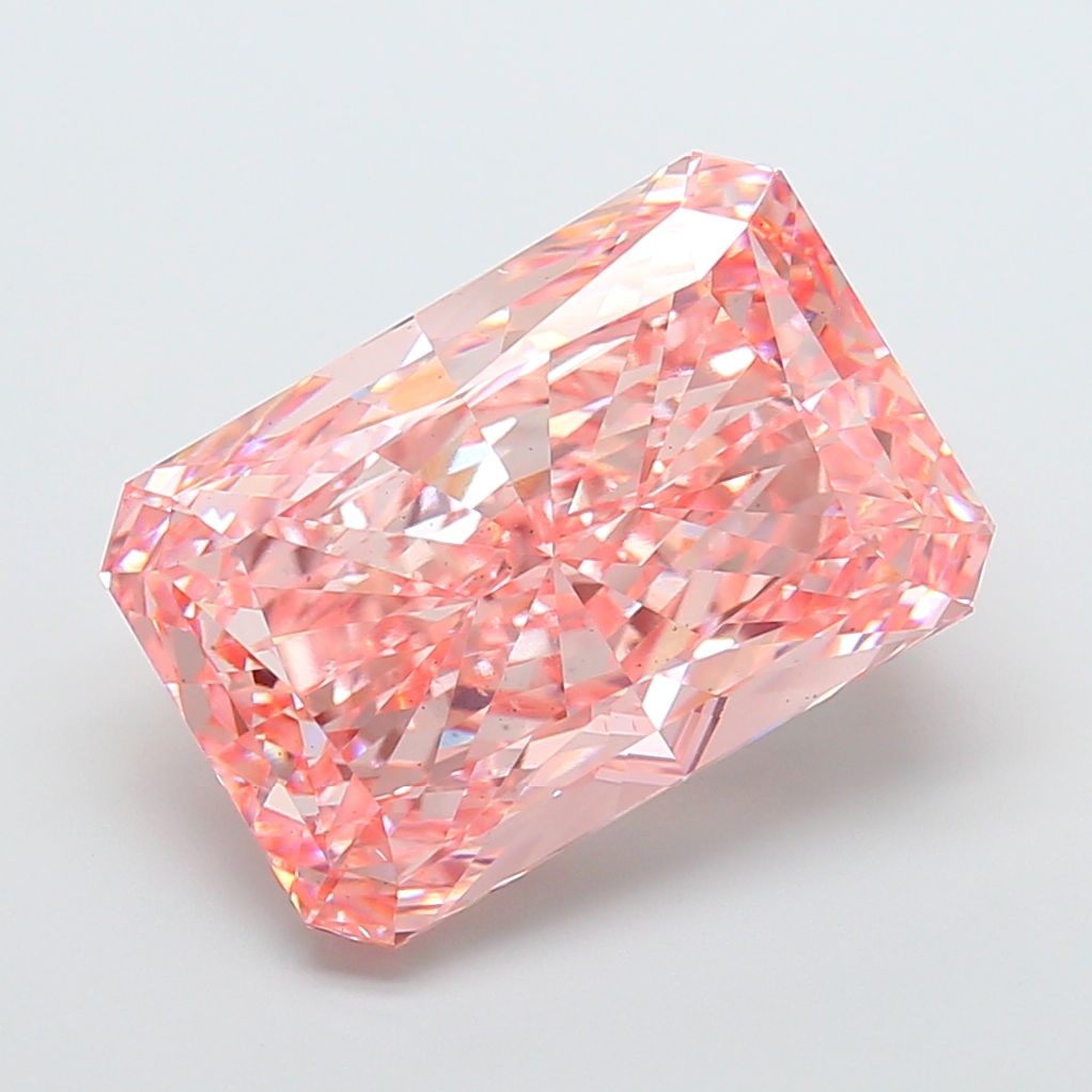 17.10 ct. radiant Lab Grown Diamond front image