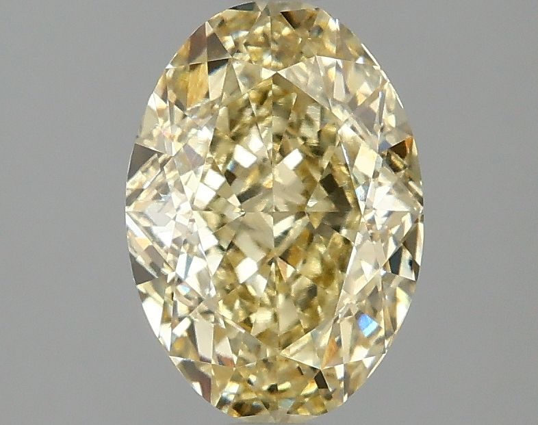 2.08 ct. oval Lab Grown Diamond front image