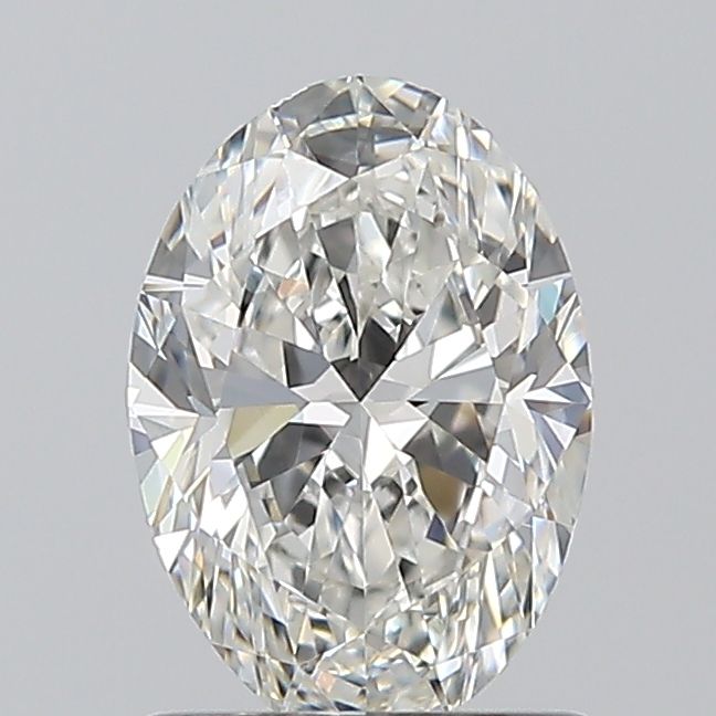 Diament owalny, 1 ct, G, VVS2