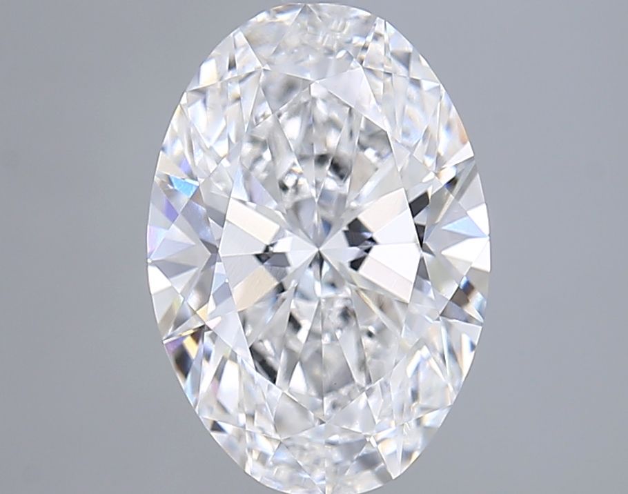 3.07 ct. oval Lab Grown Diamond front image