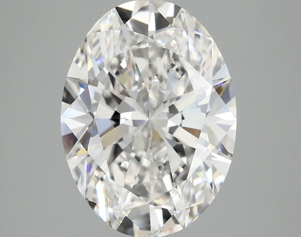 3.87 ct. oval Lab Grown Diamond front image