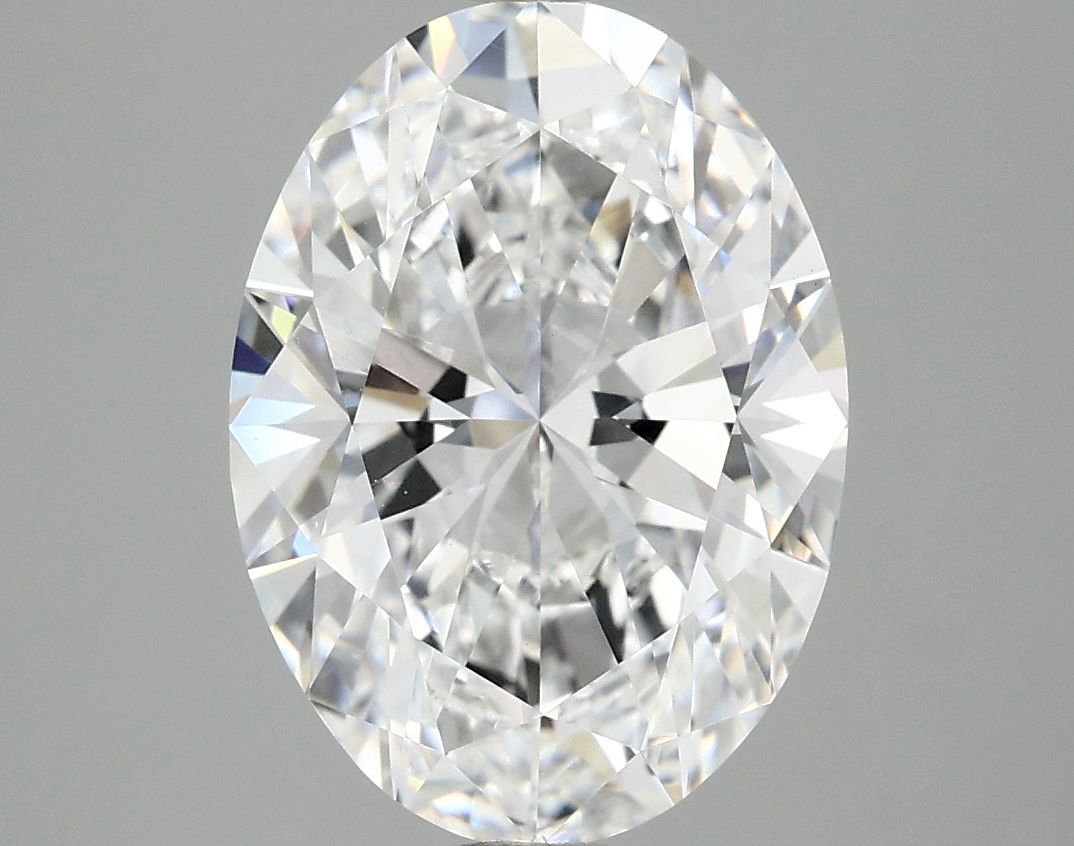 3.91 ct. oval Lab Grown Diamond front image