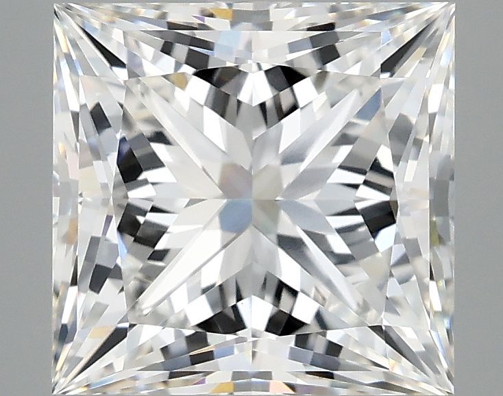 4.10 ct. princess Lab Grown Diamond front image