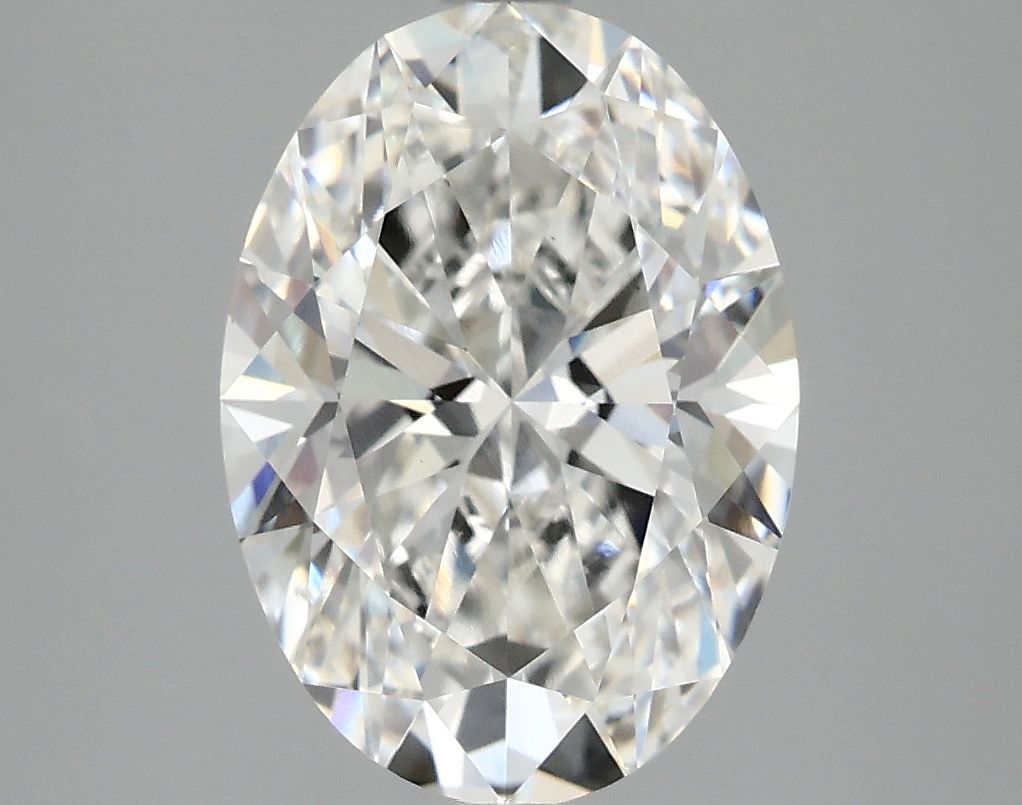 3.03 ct. oval Lab Grown Diamond front image