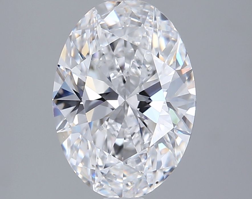 2.10 ct. oval Lab Grown Diamond front image
