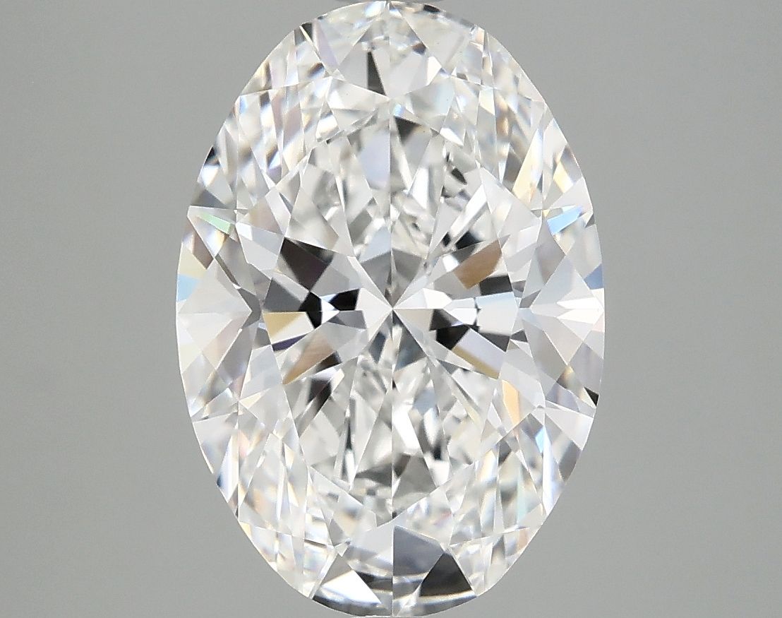 4.10 ct. oval Lab Grown Diamond front image