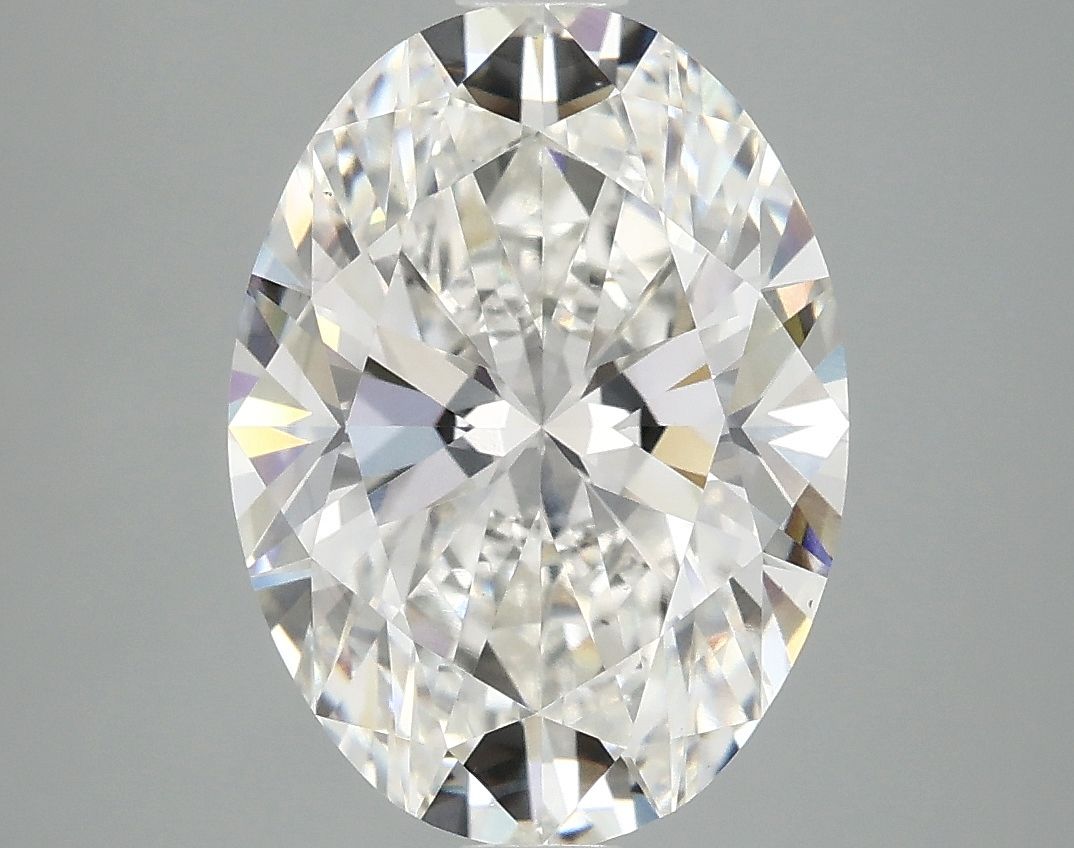 4.06 ct. oval Lab Grown Diamond front image