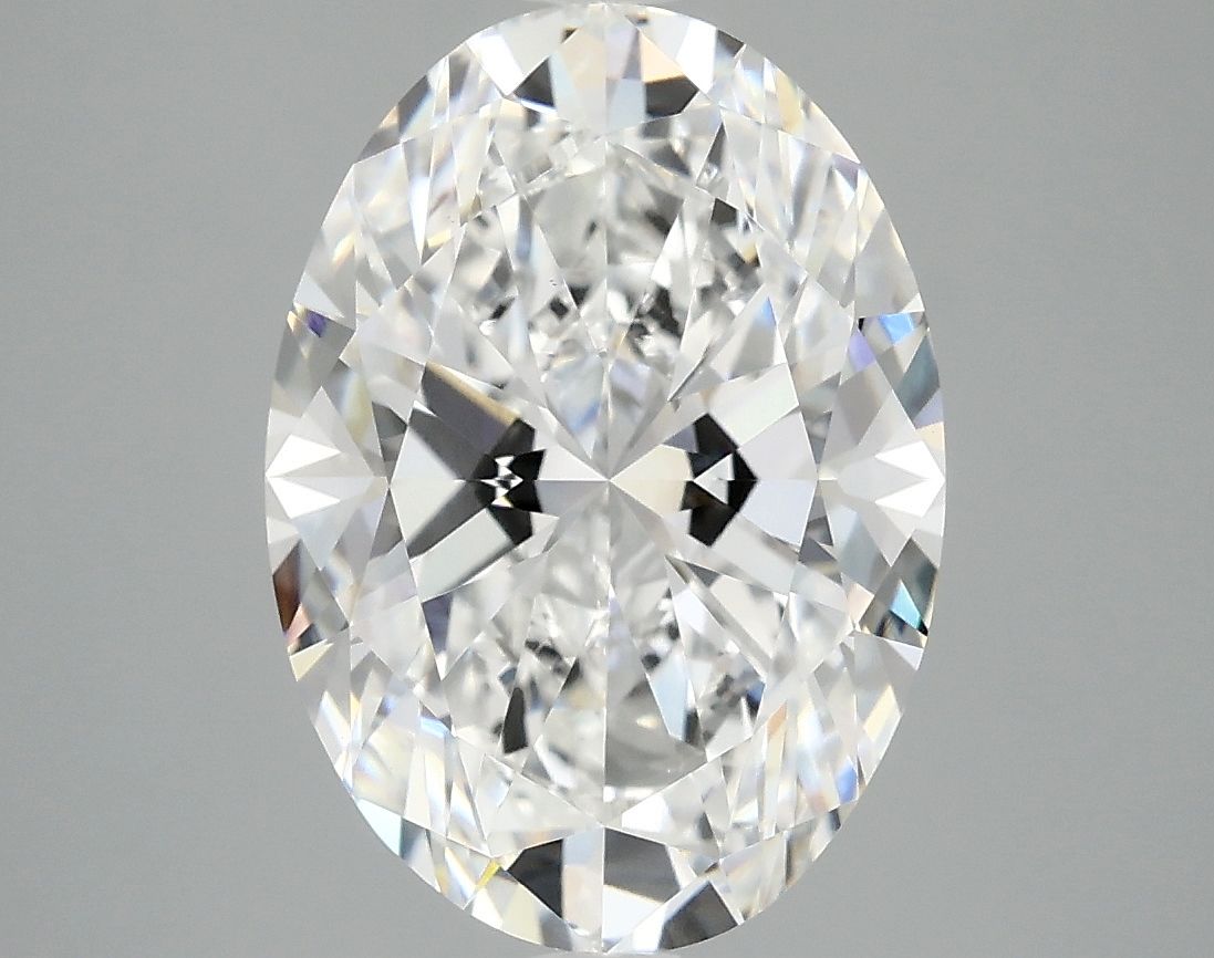 3.95 ct. oval Lab Grown Diamond front image