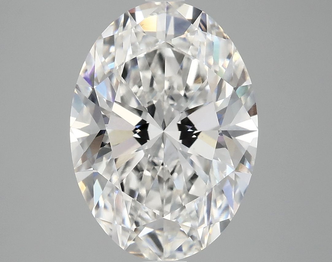 4.10 ct. oval Lab Grown Diamond front image