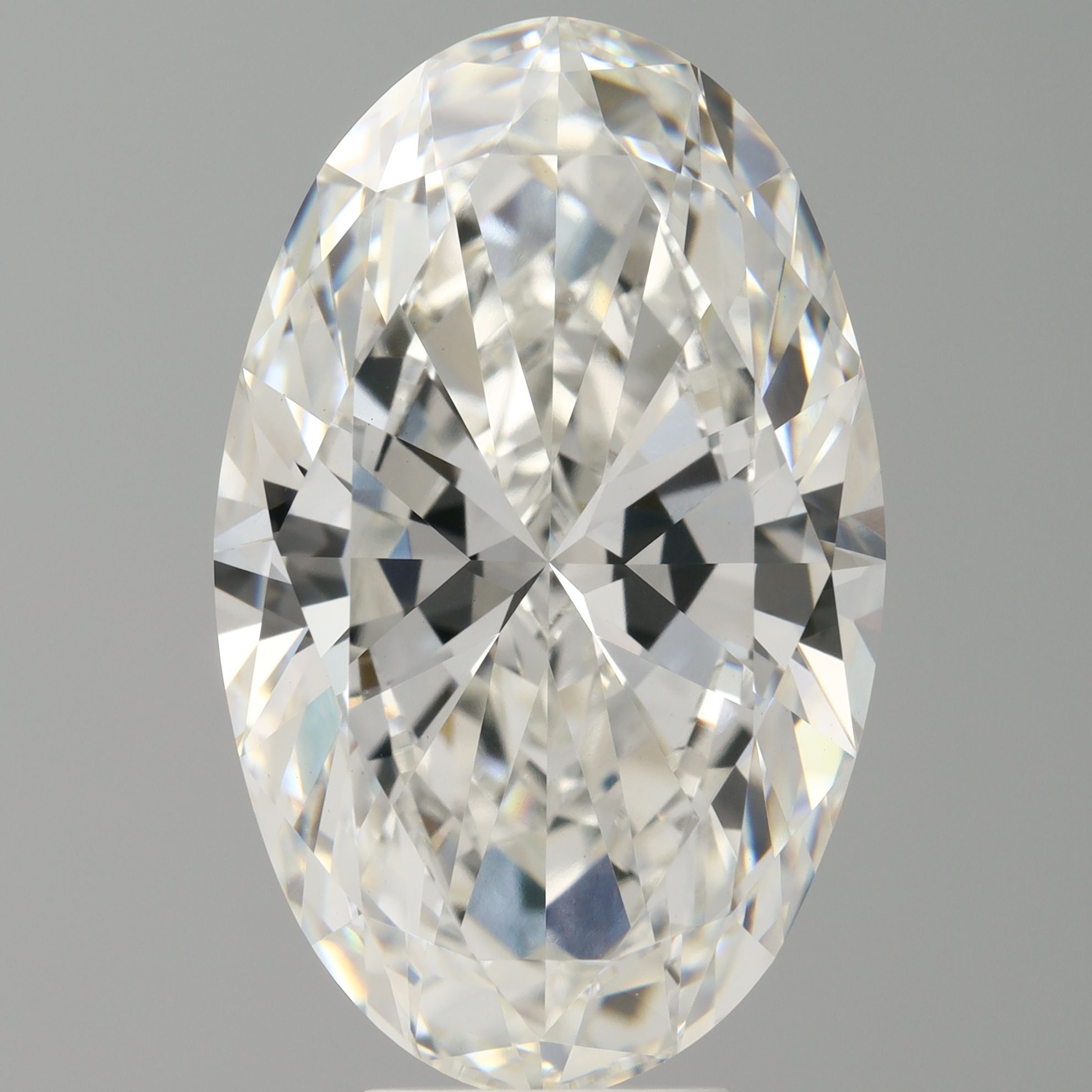 7.57 ct. oval Lab Grown Diamond front image