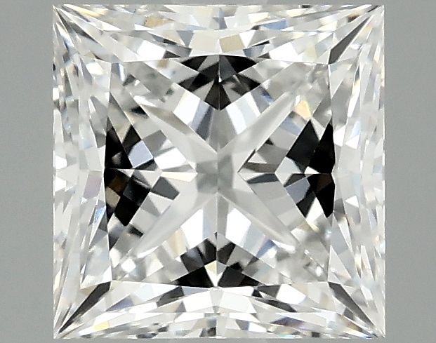 2.09 ct. princess Lab Grown Diamond front image