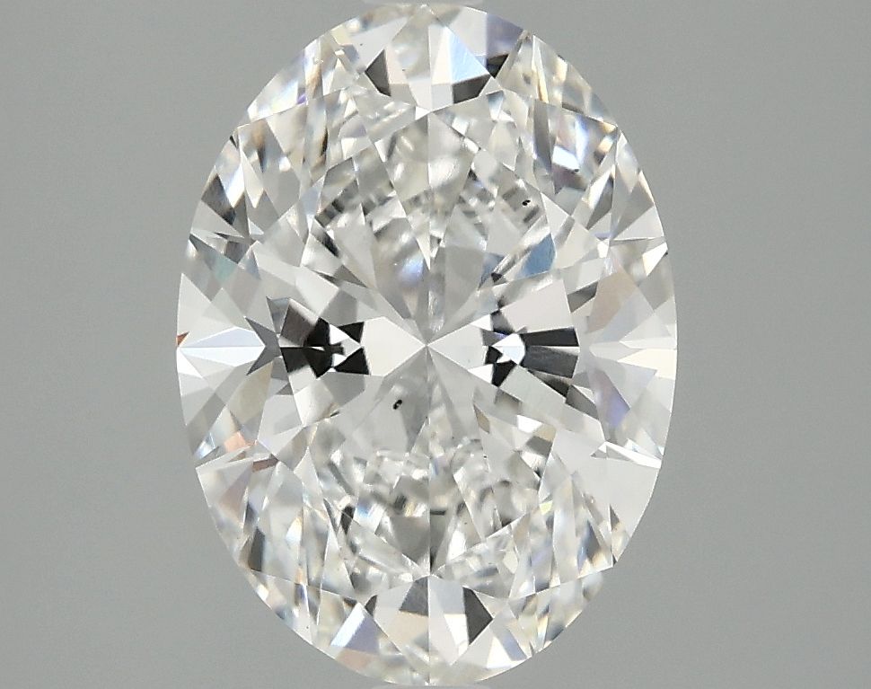2.87 ct. oval Lab Grown Diamond front image