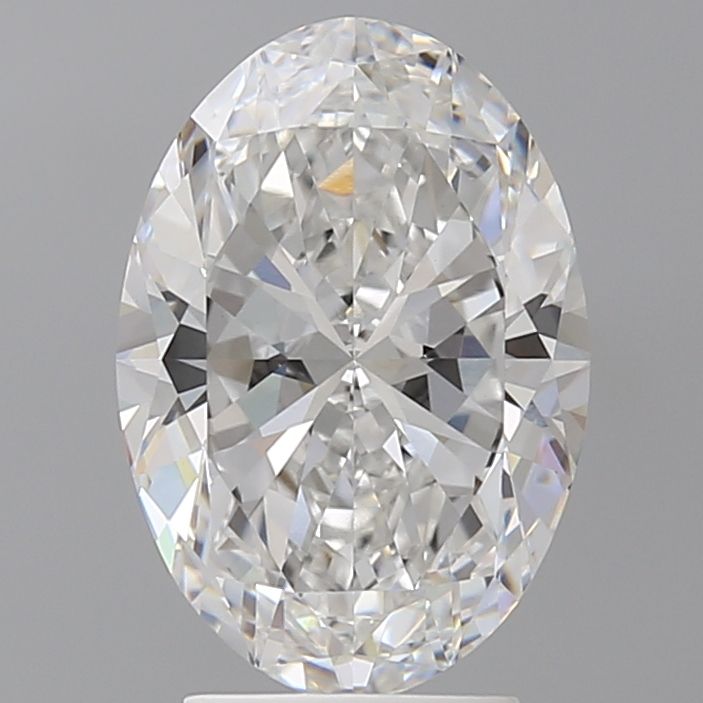3.50 ct. oval Lab Grown Diamond front image