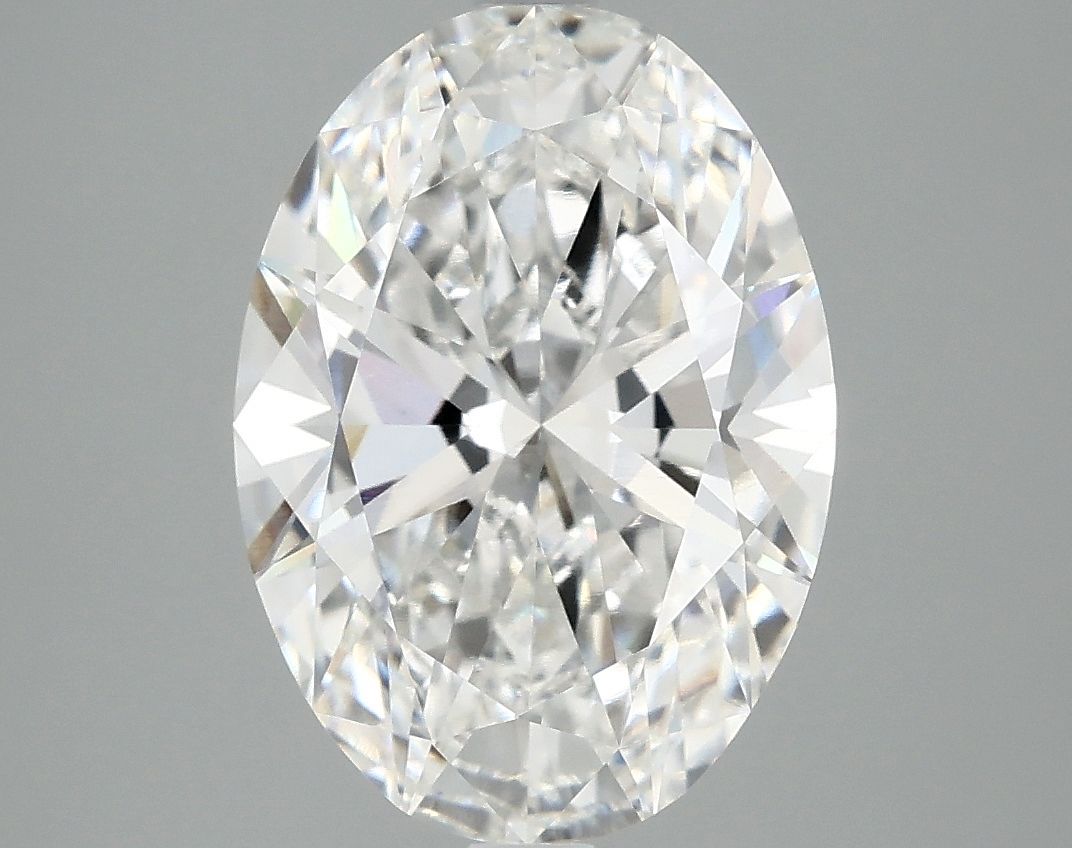 3.93 ct. oval Lab Grown Diamond front image